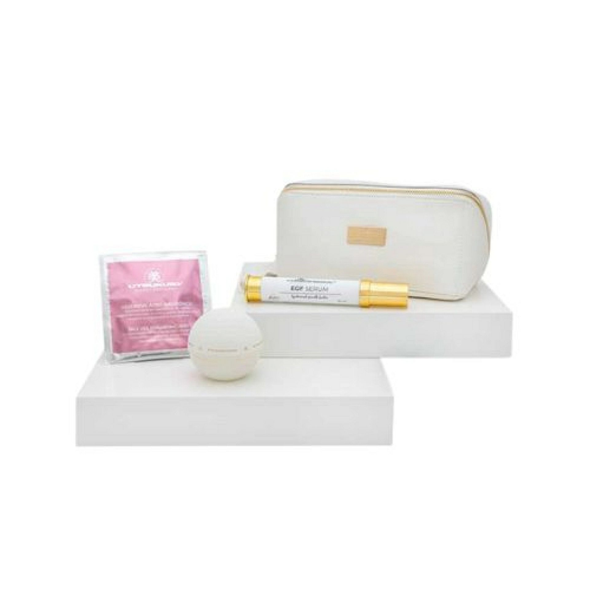 Set EFG Plasma Skin  |  Serum 35 ml + Crema 50 ml +Velo Ácido Hialurónico + Neceser Regalo - Utsukusy ®