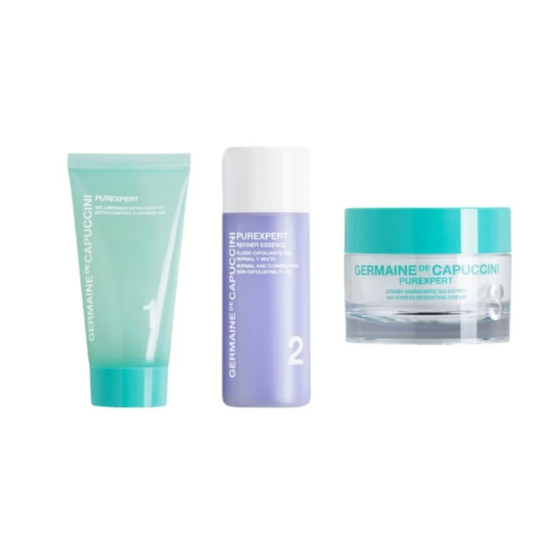 Set Especial 1-2-3 Piel Normal - Mixta - Purexpert- Germaine de Capuccini ®