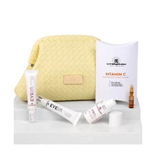 Set Eye Lift Color Neceser | Crema Eye Lift 15ml + Crema EyeLift color 15ml + Serum EyeLift 15ml + Ampollas Vit C 1,5ml - Eye Lift - Utsukusy ®