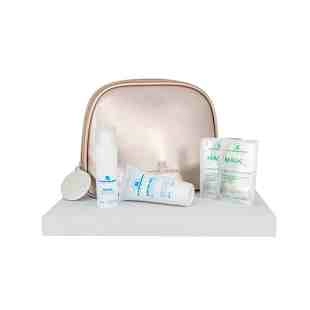 Set Navidad 2025 Perfect Skin | Cremi-Gel 50ml + Serum Regulador 30ml + 2 Mascarillas Green Pro Collagen + Neceser de Regalo - Utsukusy ®