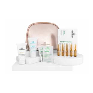 Set Navidad 2025 Proteoglycans | Serum Proteoglycans 5x2ml + Crema Bijin 50ml + Progressive Peeling 50ml + 2 Mascarillas Green Pro Collagen + Neceser de Regalo - Utsukusy ®