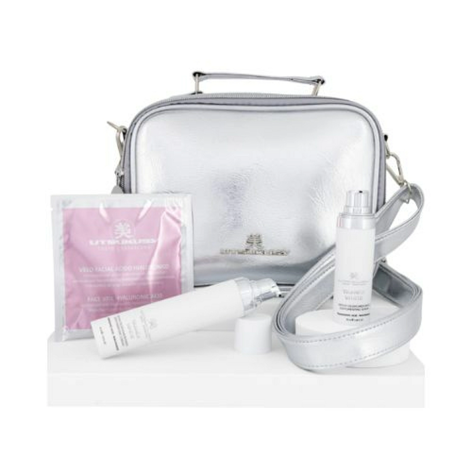 Set Navidad 2025 Tranex | Crema 50 ml + Serum 30 ml + Velo de Ácido Hialurónico + Neceser – Utsukusy ®