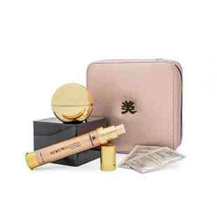 Set Navidad Aurum | Serum 35 ml + Crema 50 ml + 2 Mask 5 ml + Neceser REGALO - Utsukusy ®