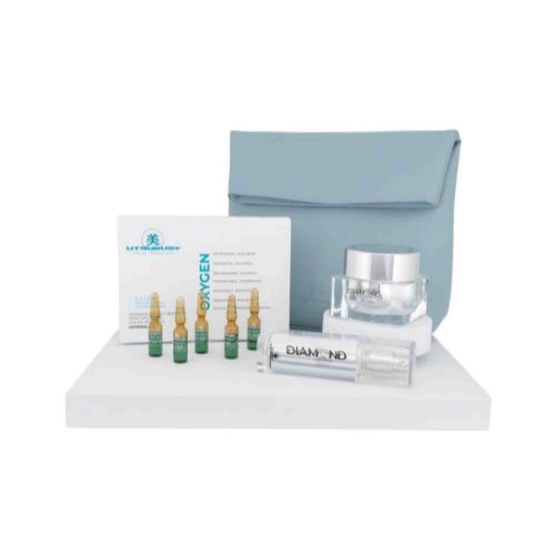 Set Navidad Diamond 2025 | Serum 30 ml + Crema 50 ml + 5 Ampollas Oxygen + Neceser – Utsukusy ®