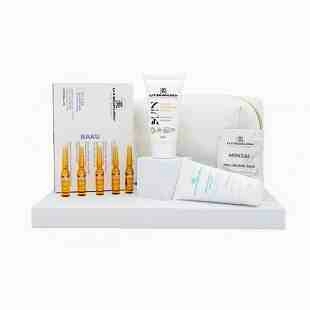 Set Navidad PROGRESSIVE BAKU:  Serum Baku 5x2 ml + Crema Bijin 50 ml+ Progressive Peeling 50 ml + Mask 5 ml + Neceser de Regalo - Utsukusy ®
