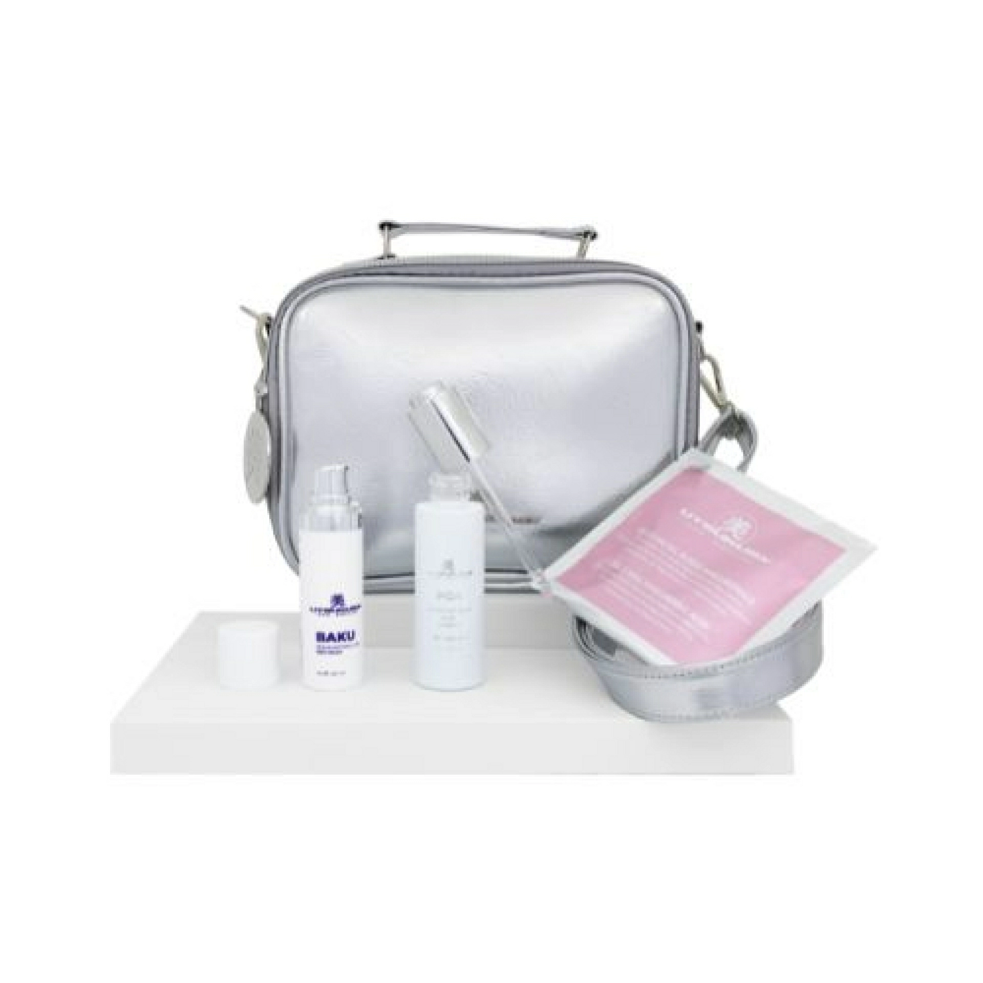 Set Navidad Serum PGA – Baku | Serum PGA 30 ml + Serum BAKU 30 ml + Velo de Ácido Hialurónico + Neceser – Utsukusy ®