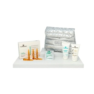 Set  PROGRESSIVE PROTEOGLYCANS: Serum Proteoglycans 5x2 ml + Crema Bijin 50 ml+ Progressive Peeling 50 ml + Mask Green Pro Collagen 5 ml + Neceser de Regalo - Utsukusy ®