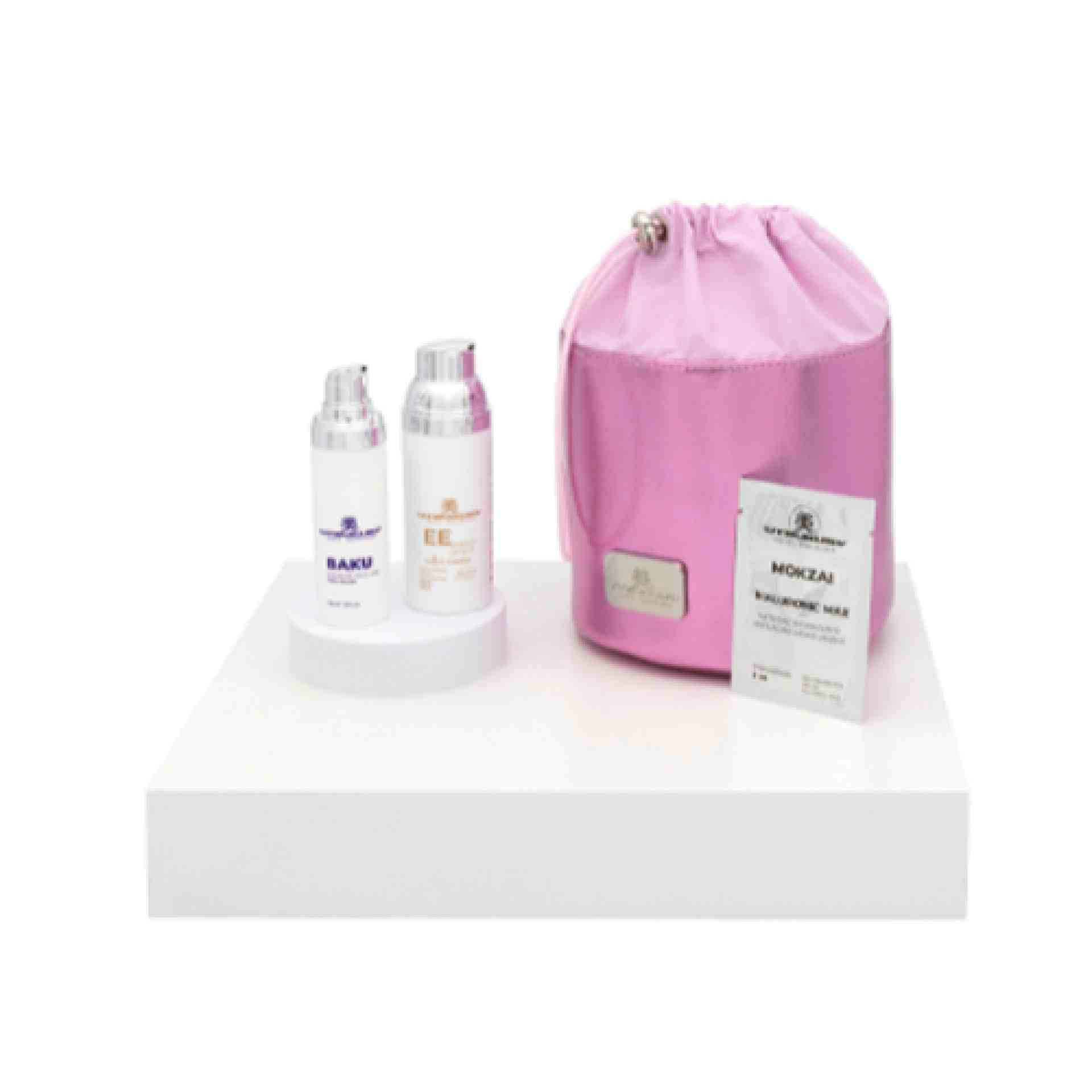 Set Retinol - Like | Serum Baku 30 ml + Crema Color 50 ml SPF 50 + Neceser de Regalo - Utsukusy ®