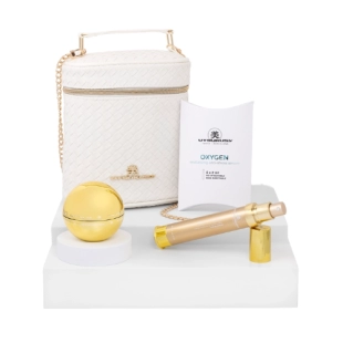 Set Sensitive Skin con neceser | Crema 50ml + Serum 35ml + ampollas OXYGEN 2ml - Sensitive Skin - Utsukusy ®