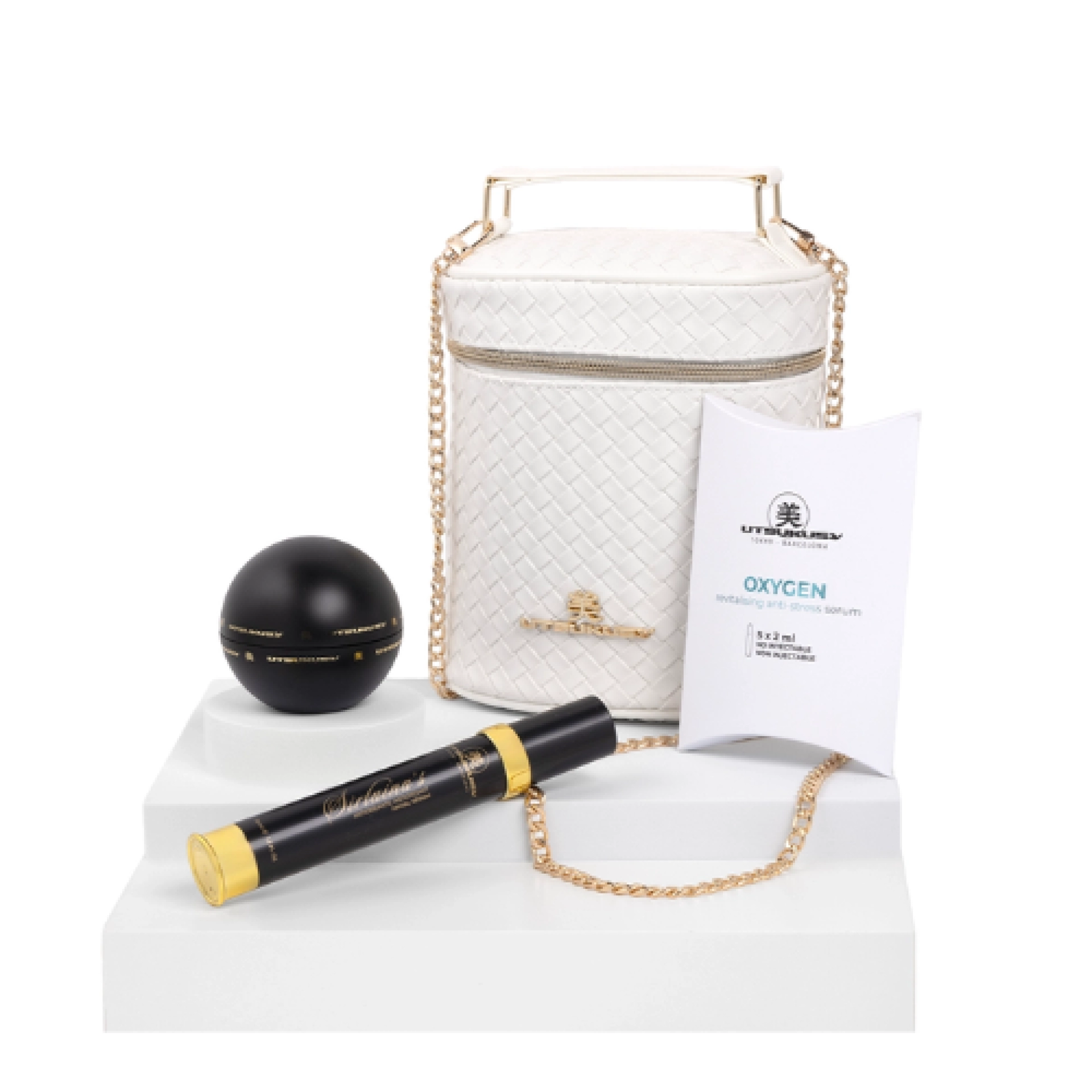 Set Sirtuina´s con neceser | Serum Sirtuina´s 35ml + Crema Sirtuina´s 50ml + ampollas OXYGEN 2ml - Sirtuina´s - Utsukusy ®