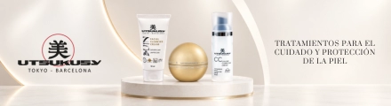 Set Sunskin Aqua Derm | Sérum Aqua Derm 30 ml + Crema Aqua Derm 50 ml + Stick Gel SPF50 – Utsukusy ®