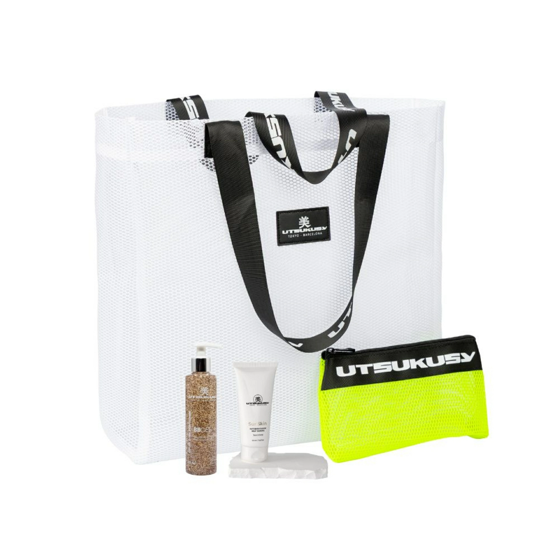 Set Sunskin Body | Glow BB Gel 200 ml + Autobronceador 100 ml – Utsukusy ®