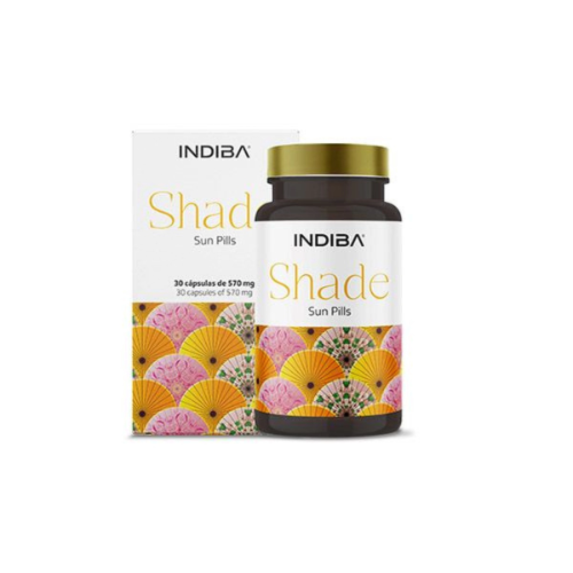 SHADE Sun Pills | Complemento Alimenticio - 30cápsulas x 570mg - Indiba Ceuticals ®