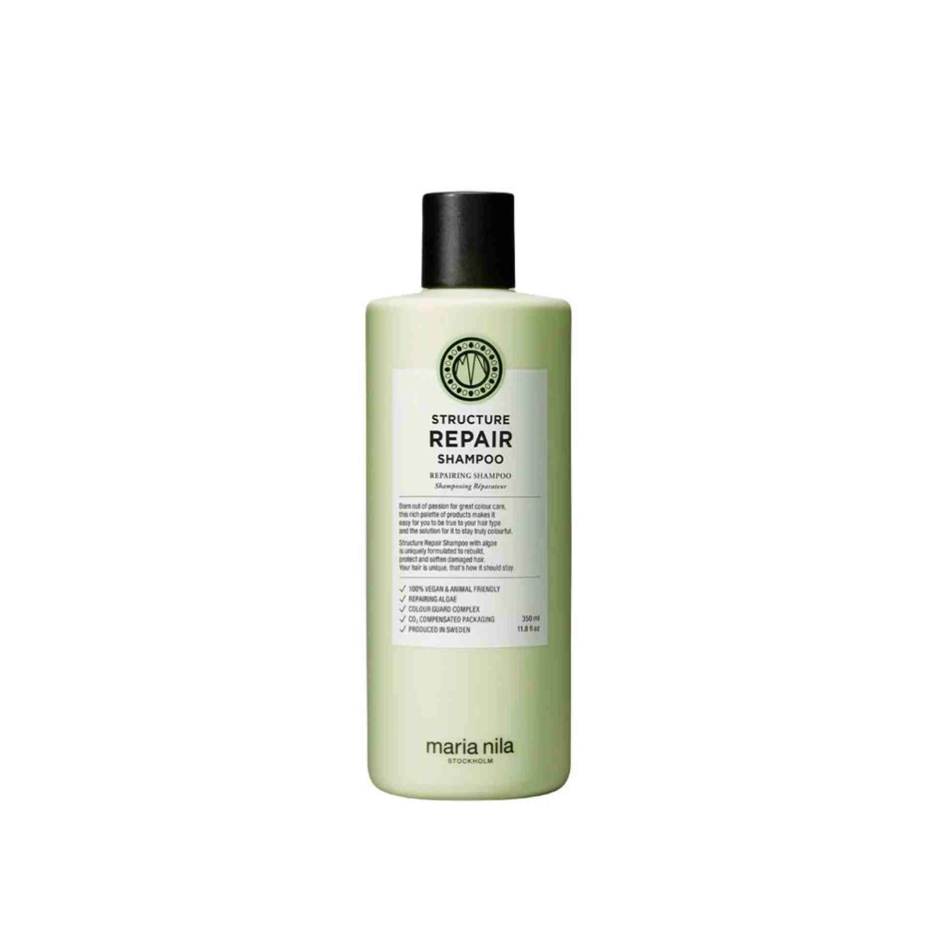 Shampoo | Champú Reparador para Cabello Dañado - Structure Repair  - Maria Nila ®