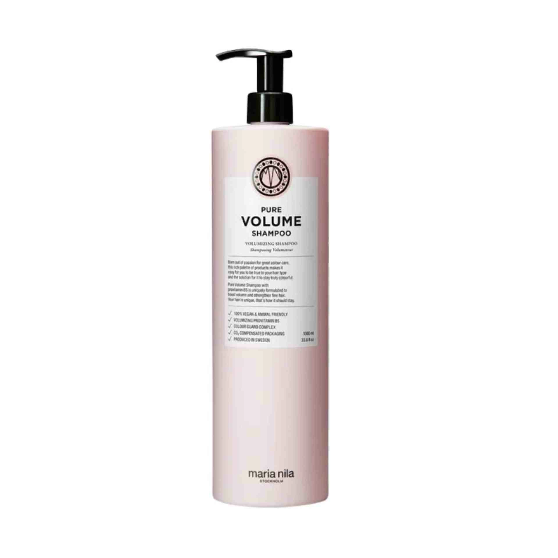 Shampoo | Champú Voluminizador para Cabello Fino - Pure Volume - Maria Nila ®