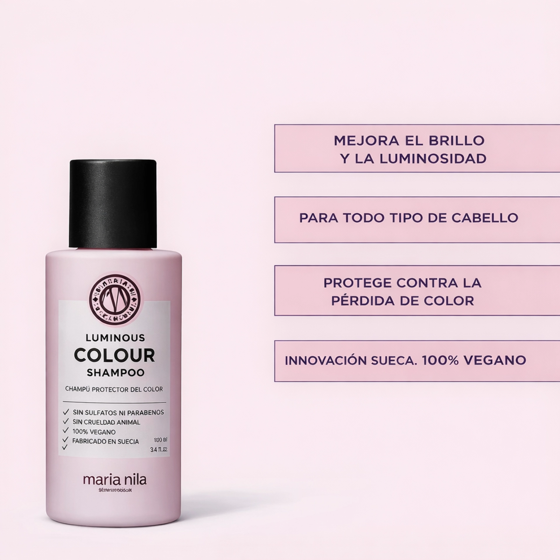 Shampoo Luminous Colour | Champú Protector de Color - Maria Nila ®