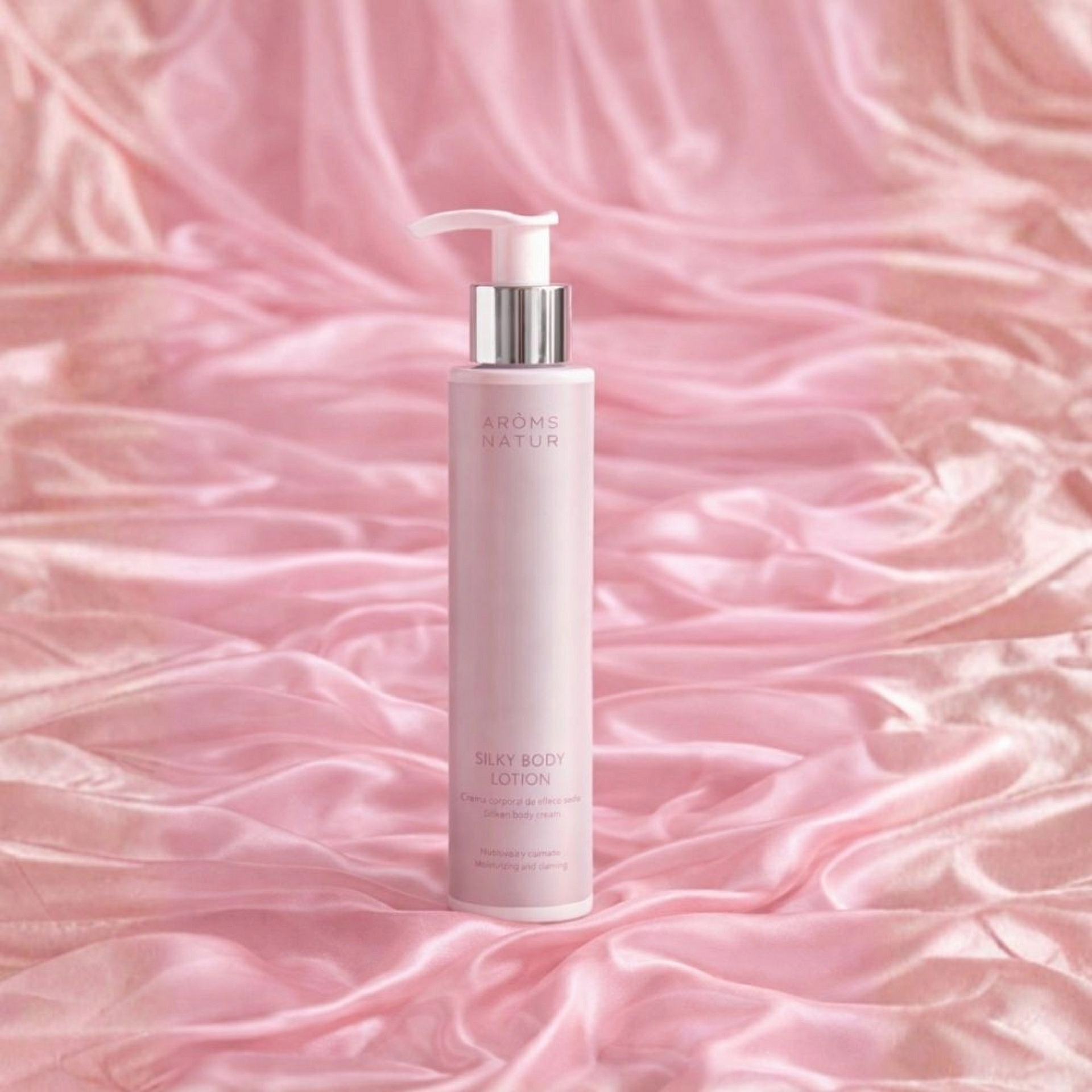 Silky Body Lotion | Loción corporal efecto seda 150ml - Happiness Cosmetics - Arôms Natur ®