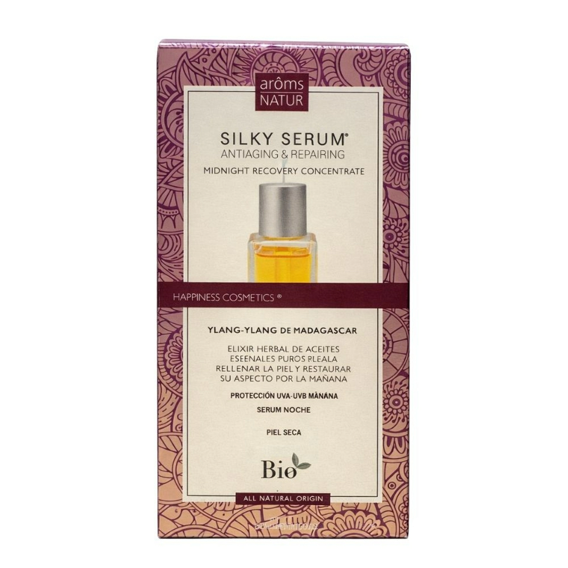 Silky Serum | Sérum antiedad 30ml - Happiness Cosmetics - Arôms Natur ®