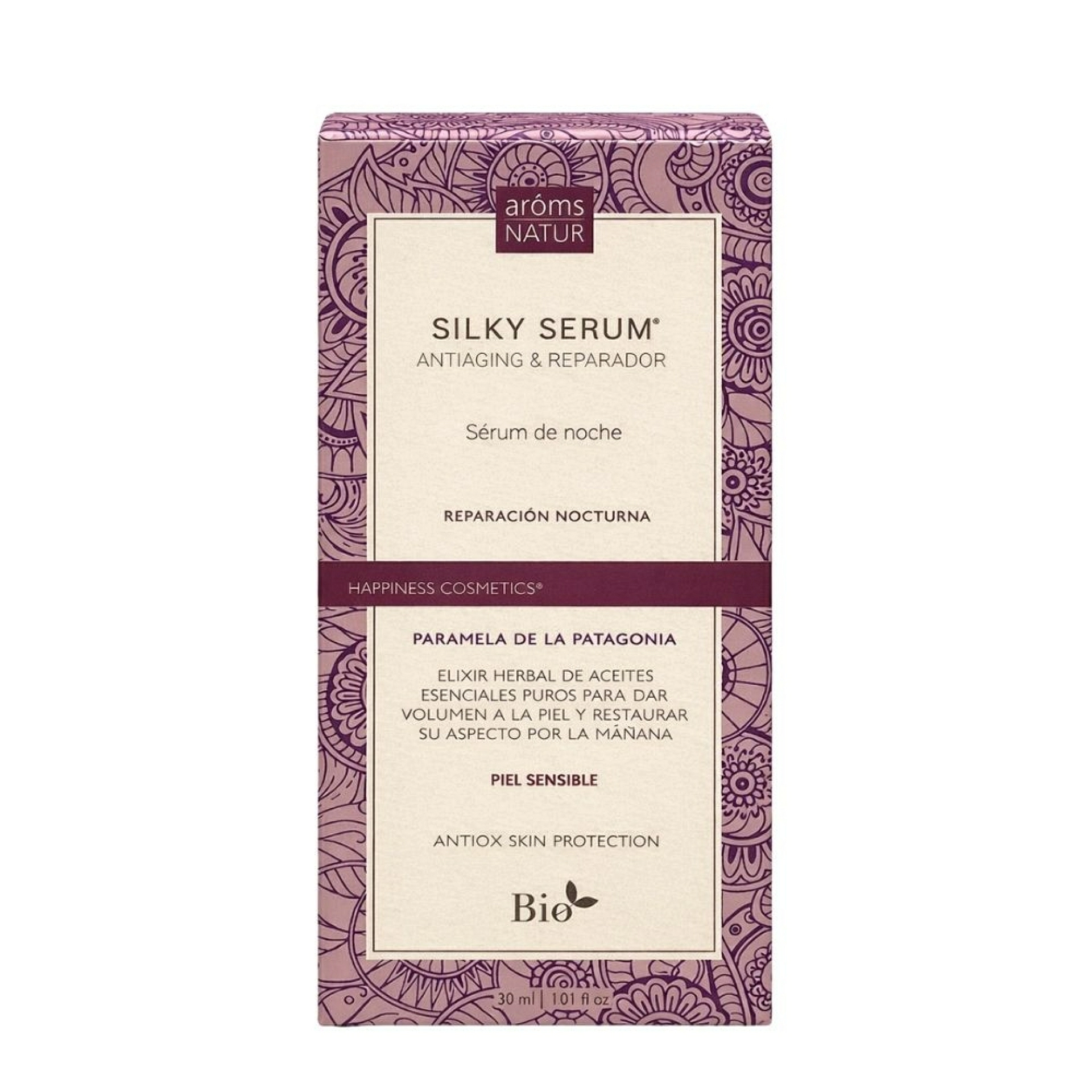 Silky Serum | Sérum antiedad 30ml - Happiness Cosmetics - Arôms Natur ®