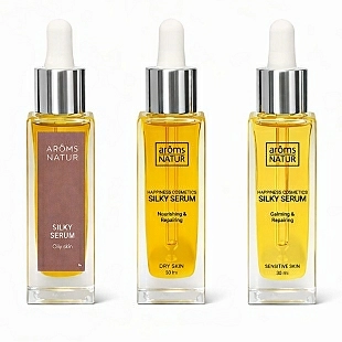 Silky Serum  | Sérum antiedad 30ml - Happiness Cosmetics - Arôms Natur ®