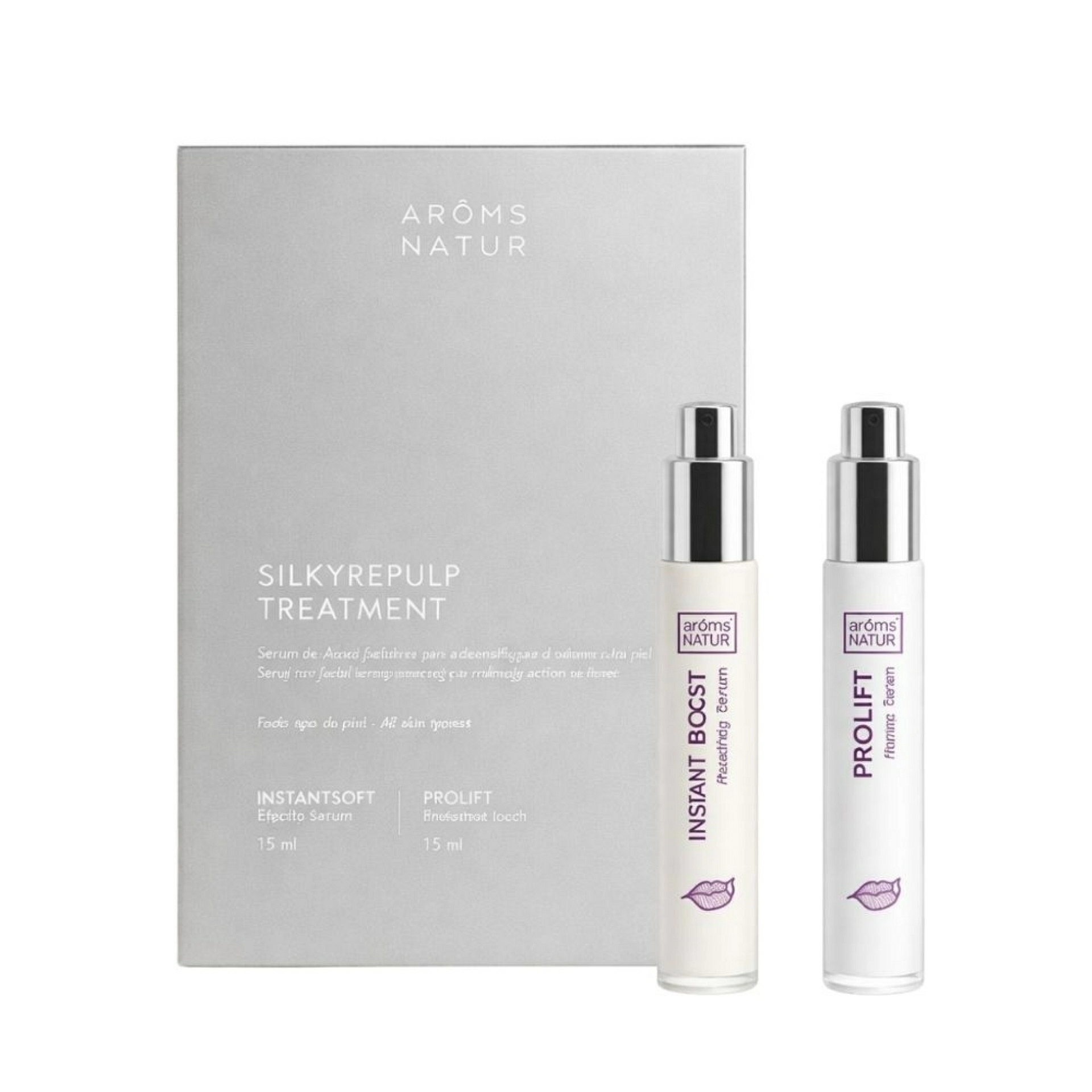 SilkyRepulp Treatment Lux Duo | Tratamiento antiedad 2x15ml - Arôms Natur