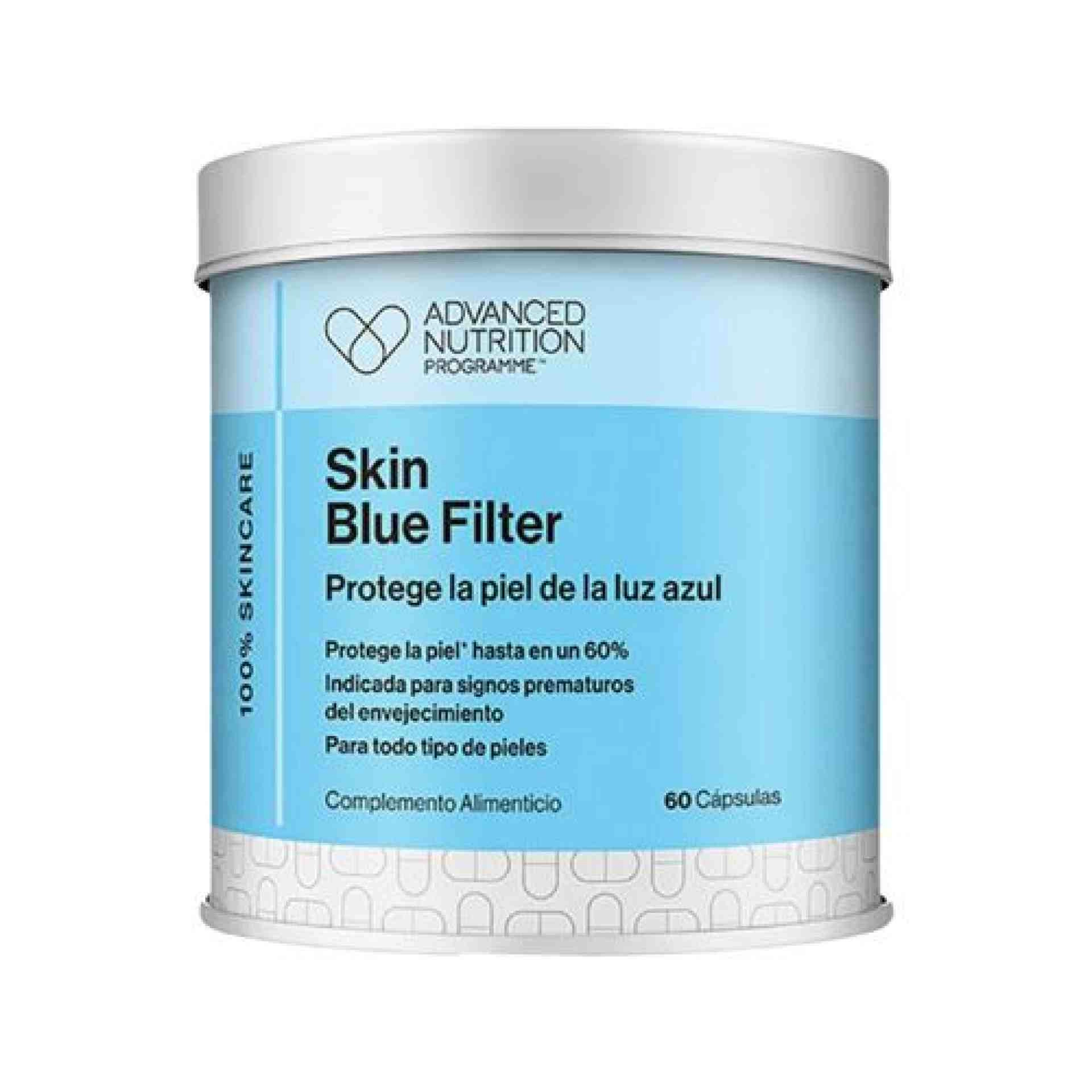 Skin Blue Filter - Nutricosmética 60 caps. - Soluciones específicas - Advanced Nutrition Programme ®