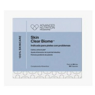 Skin Clear Biome - 30 caps. - Probióticos esenciales - Advanced Nutrition Programme ®