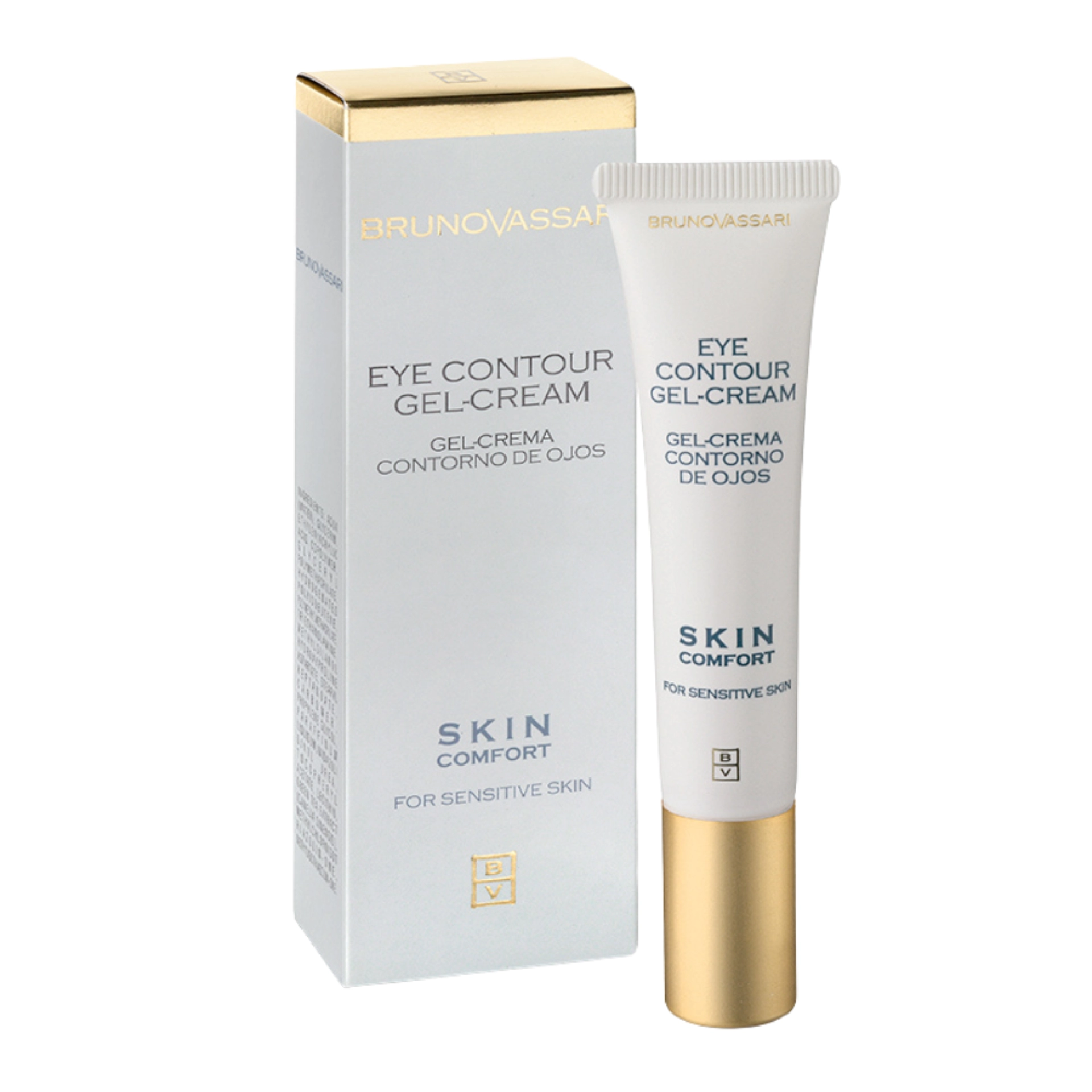 Skin Comfort Eye Contour Gel Cream | Contorno de ojos para piel sensible 15ml - Bruno Vassari ®