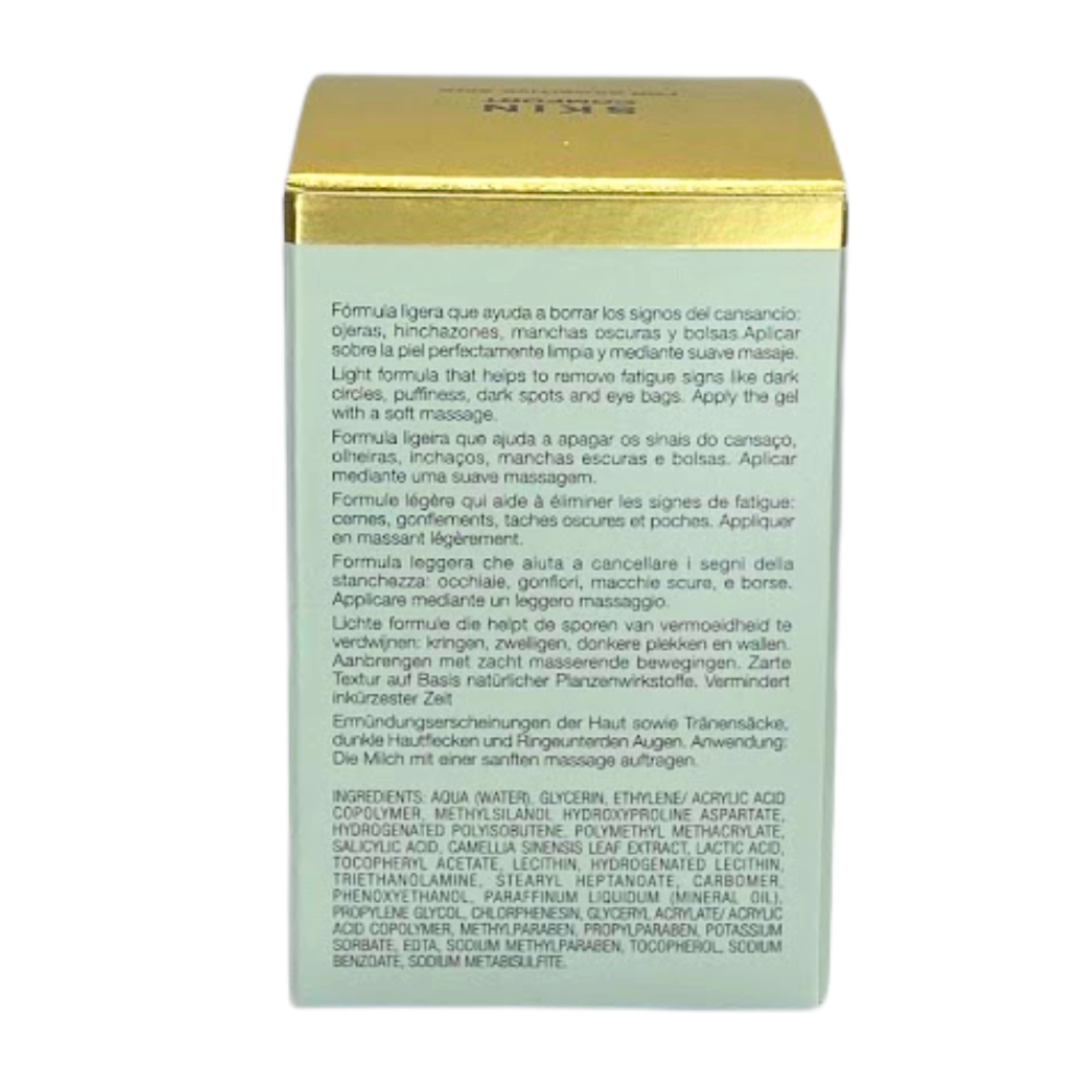 Skin Comfort Eye Contour Gel Cream | Contorno de ojos para piel sensible 15ml - Bruno Vassari ®