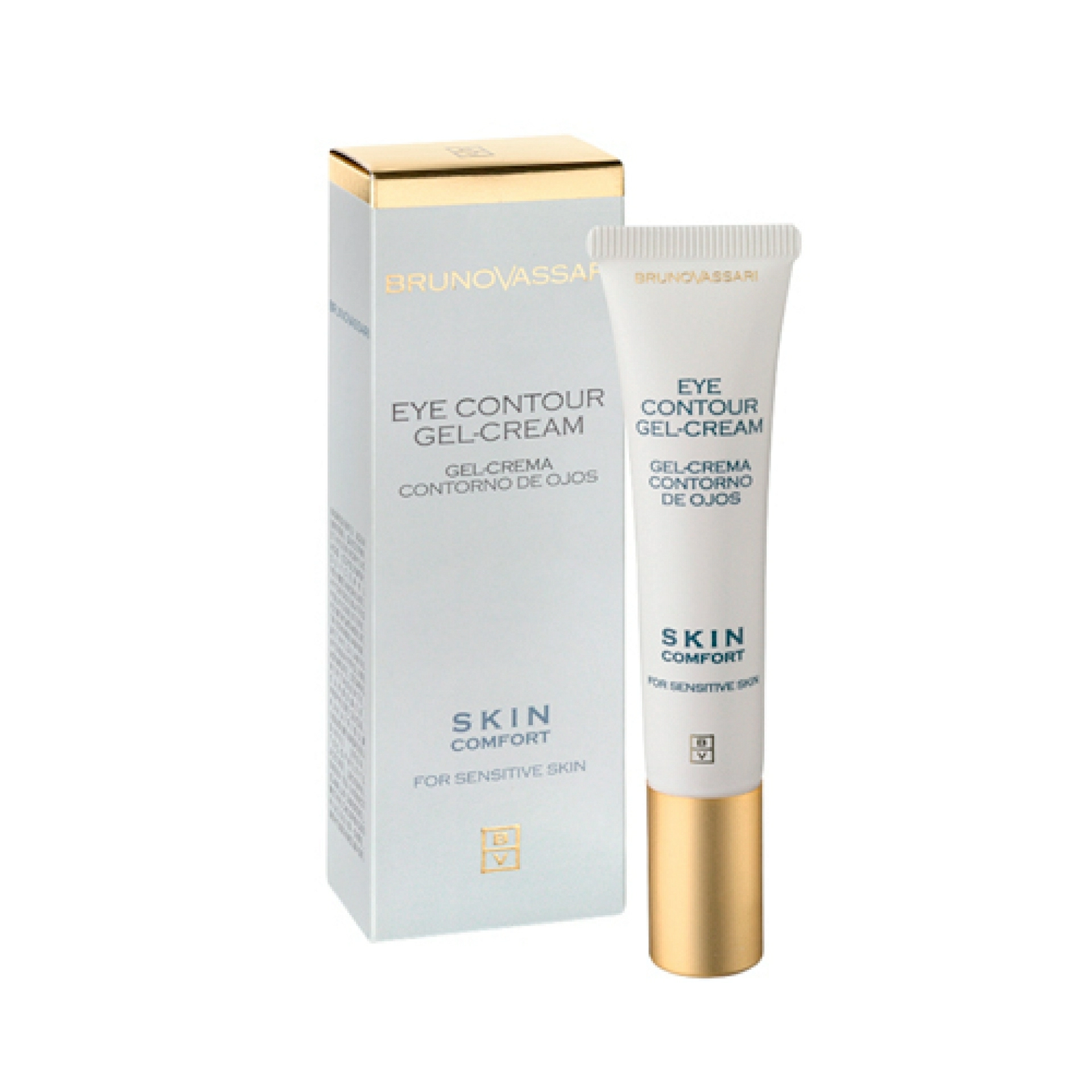 Skin Comfort Eye Contour Gel Cream | Contorno de ojos para piel sensible 15ml - Bruno Vassari ®