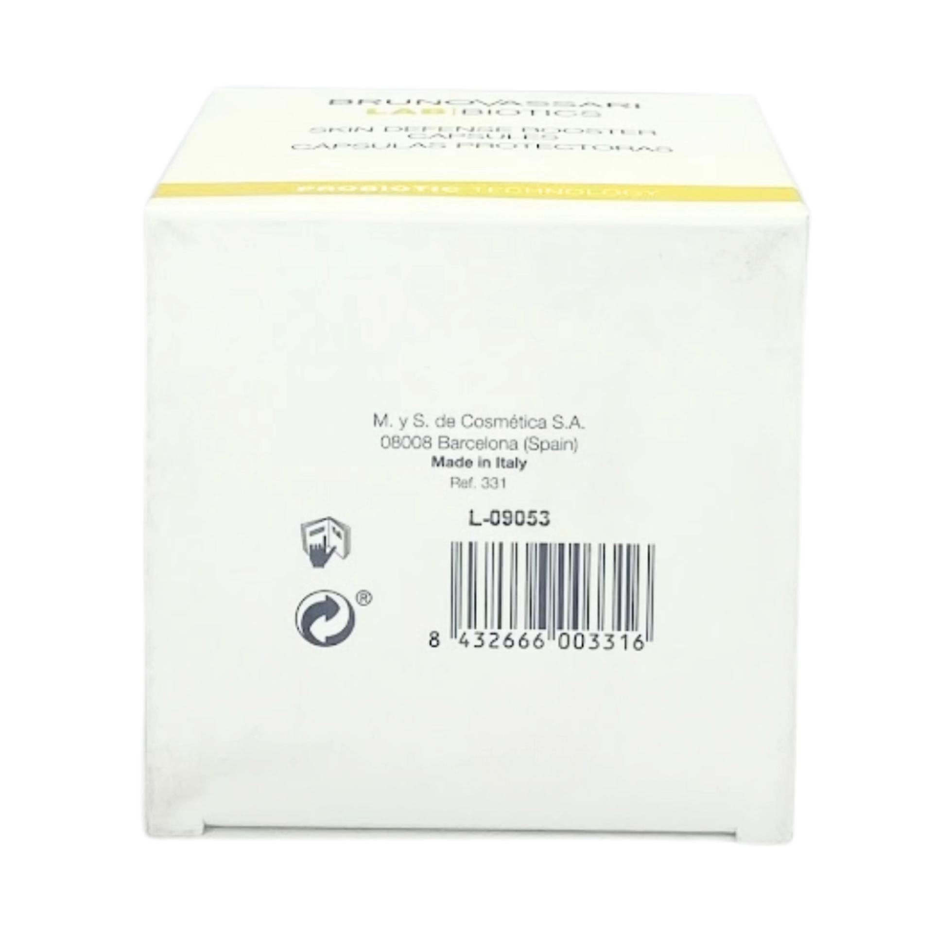 Skin Defense Booster | Cápsulas protectoras 60ud - Lab Biotics - Bruno Vassari ®