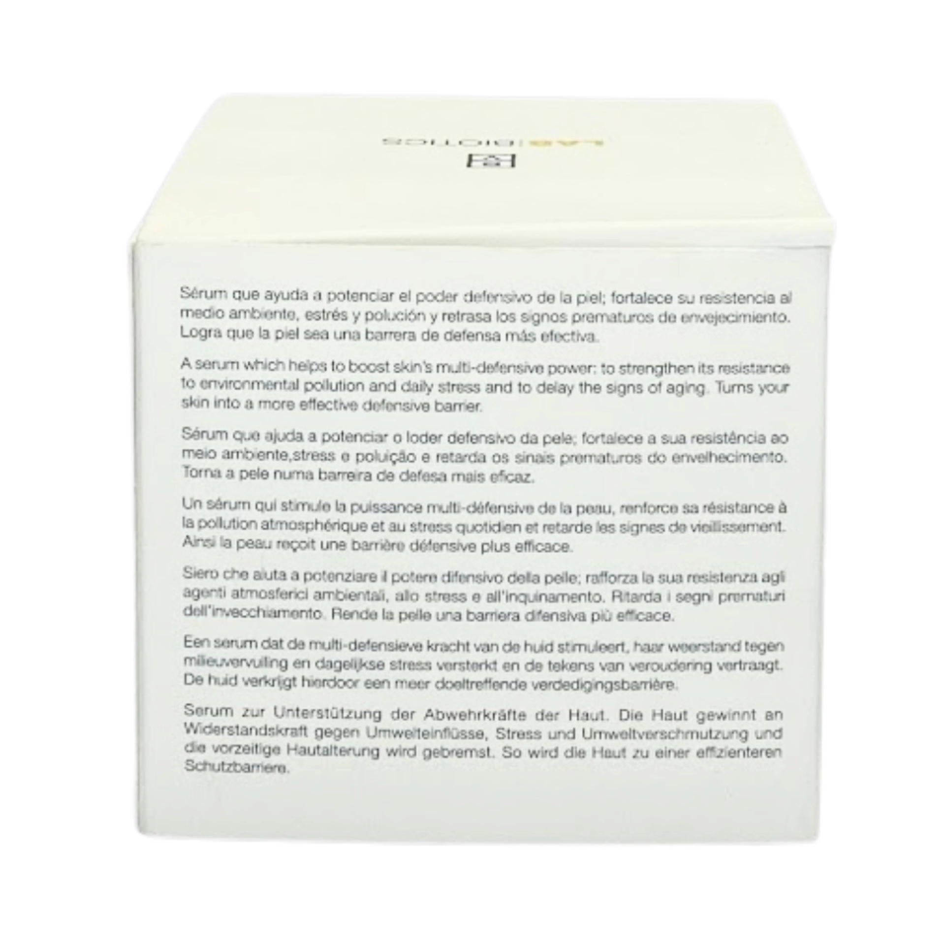 Skin Defense Booster | Cápsulas protectoras 60ud - Lab Biotics - Bruno Vassari ®