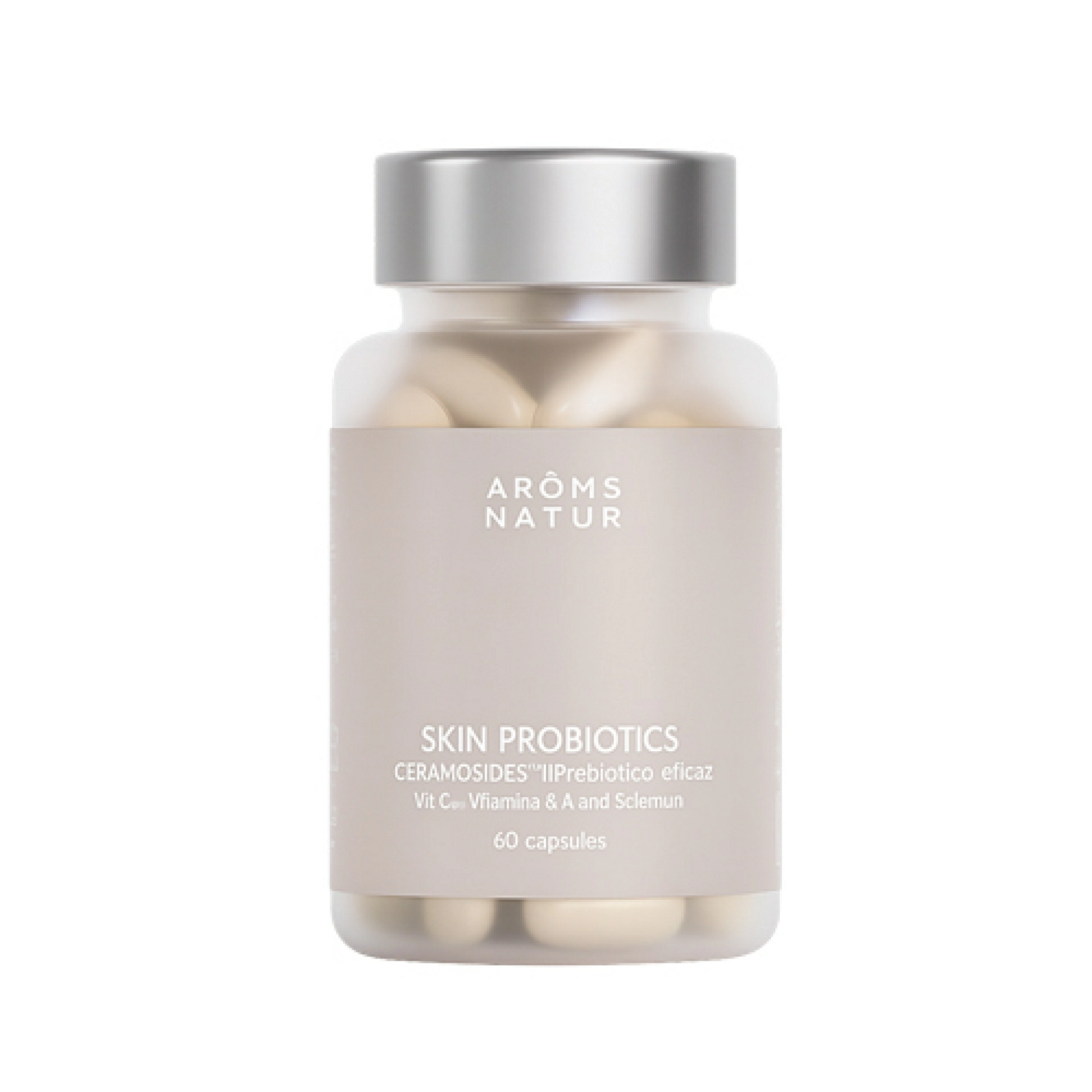 Skin Probiotics | Complemento alimenticio para mantener la piel en condiciones normales 60 cápsulas - Nutricosméticos - Arôms Natur ®