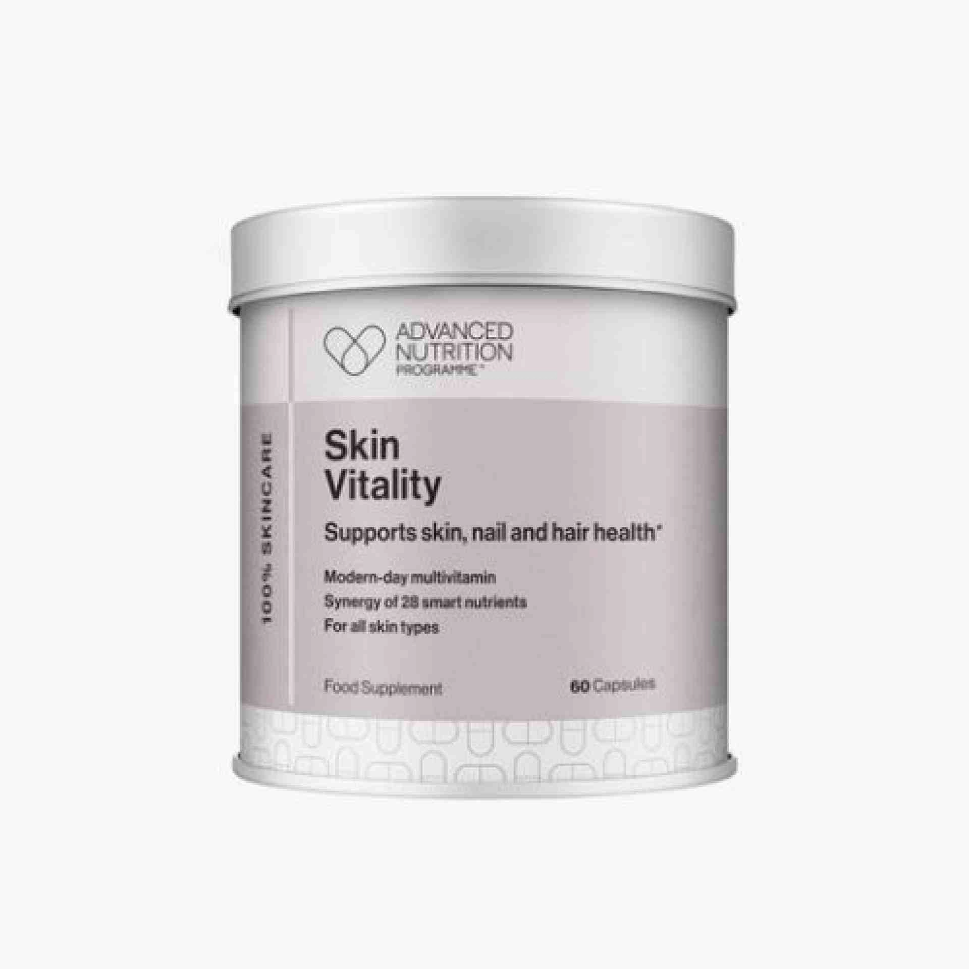 Skin Vitality - Nutricosmética 60 caps. - Soluciones específicas - Advanced Nutrition Programme ®