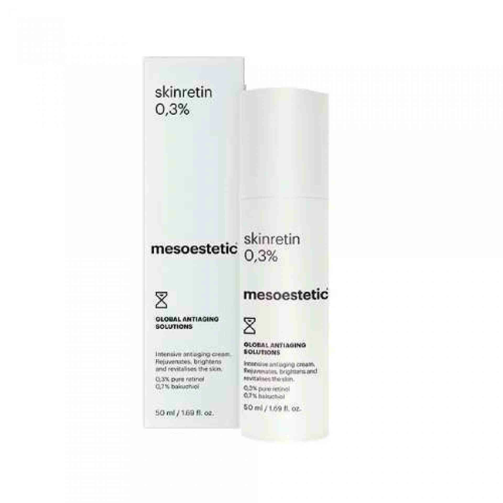 Skinretin 0,3% | Crema retinol puro 50ml - Global Antiaging Solutions - Mesoestetic ®