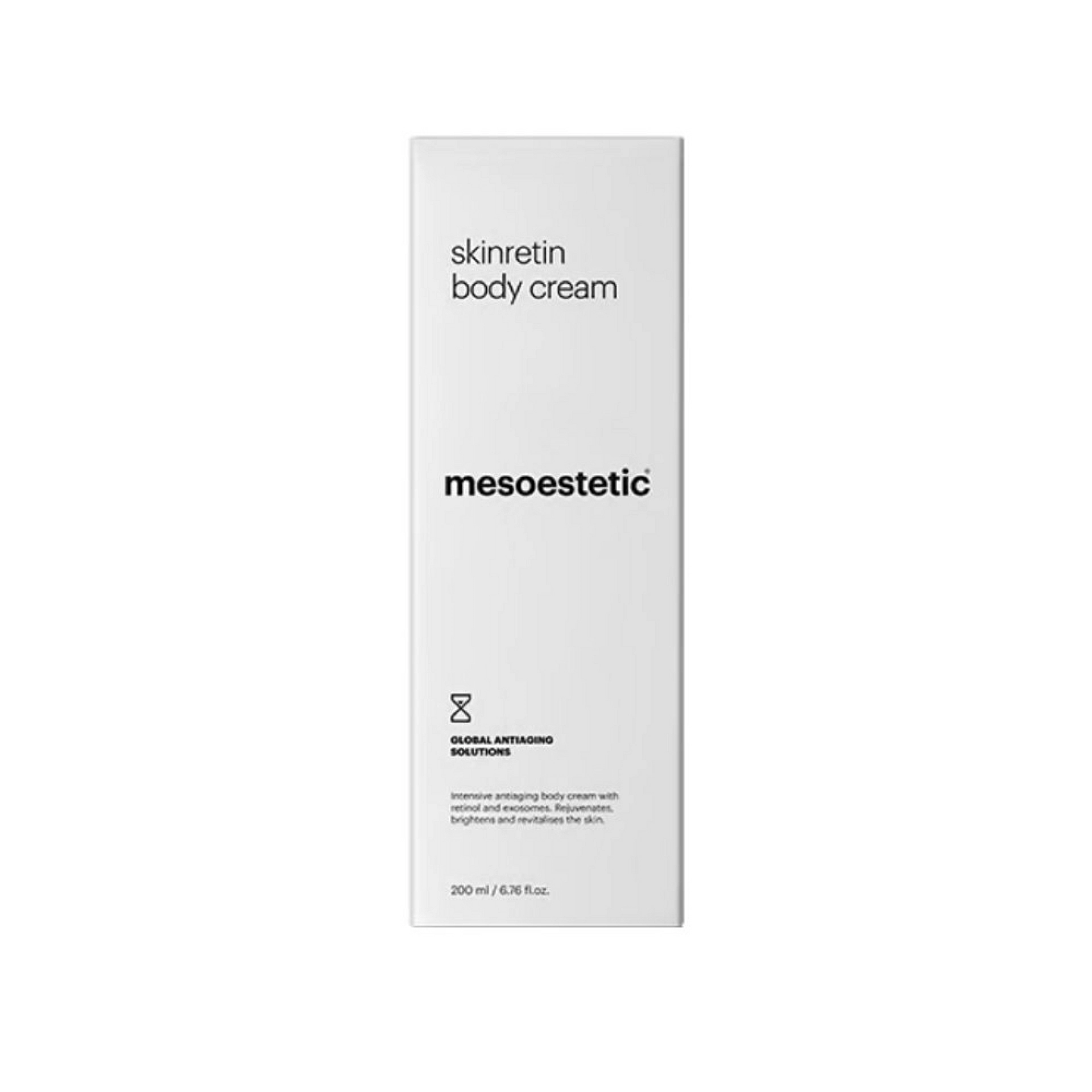 skinretin body cream | crema corporal antiedad 200ml - global antiaging solutions - mesoestetic