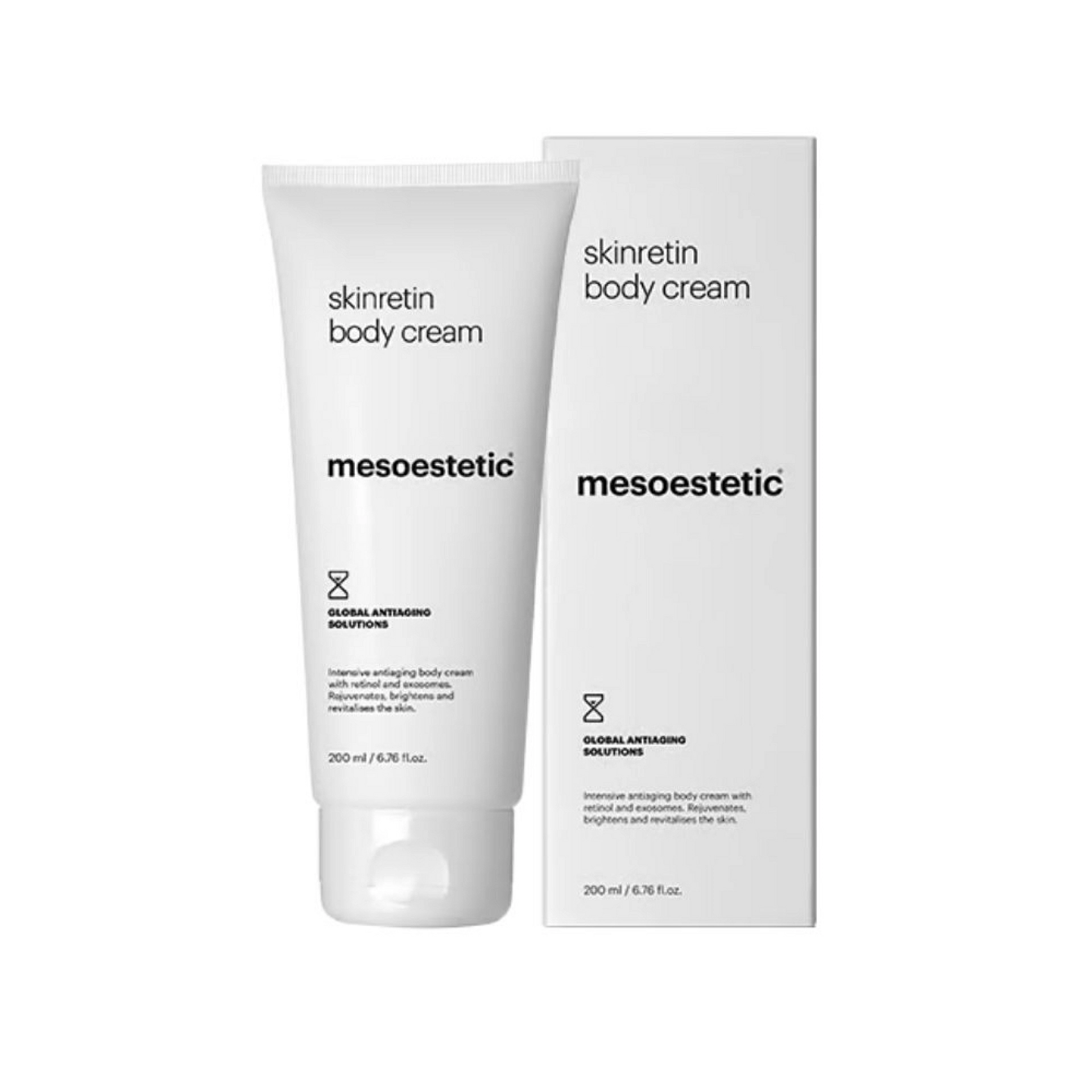 skinretin body cream | crema corporal antiedad 200ml - global antiaging solutions - mesoestetic