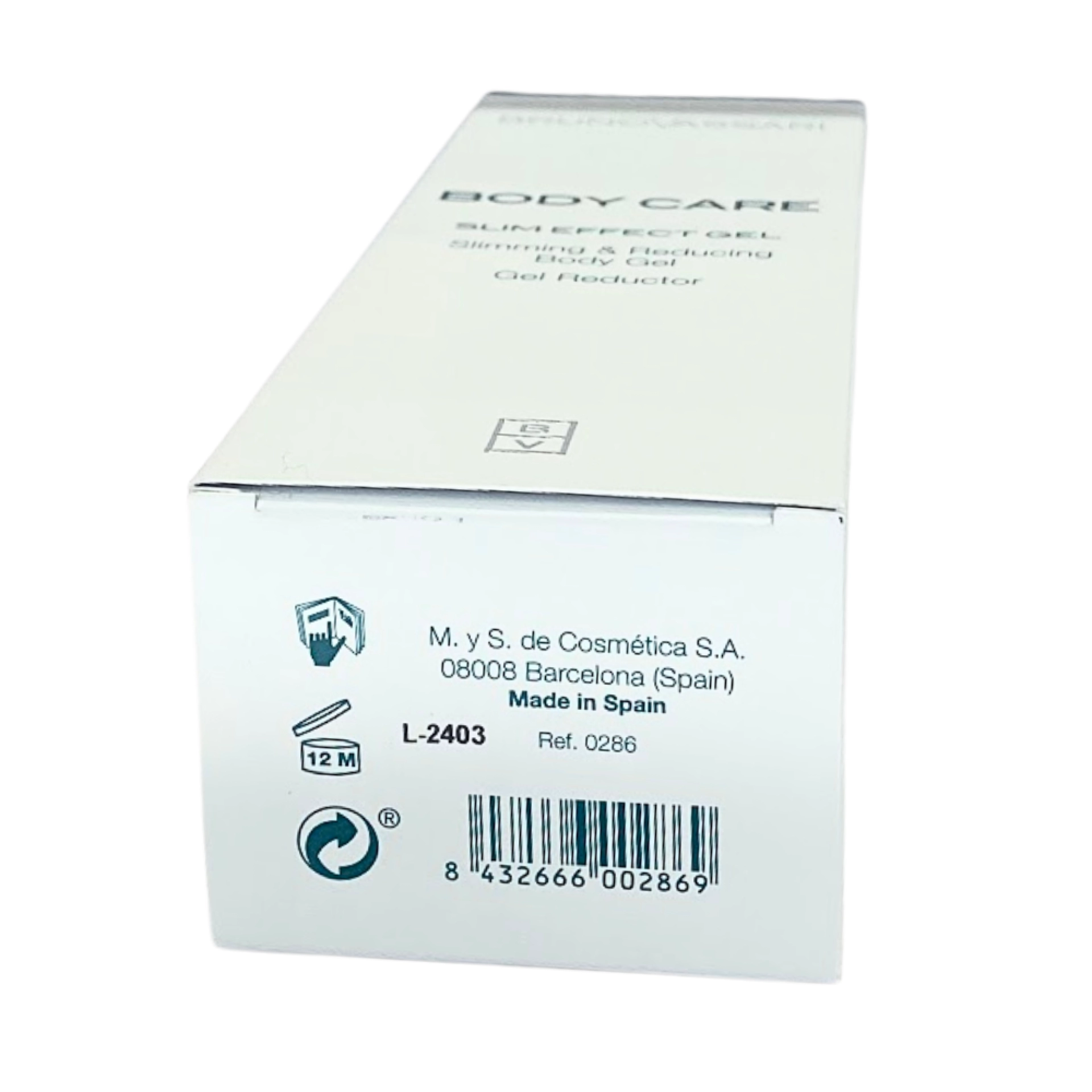 Slim Effect Gel | Gel corporal reductor 200ml - Body Care - Bruno Vassari ®