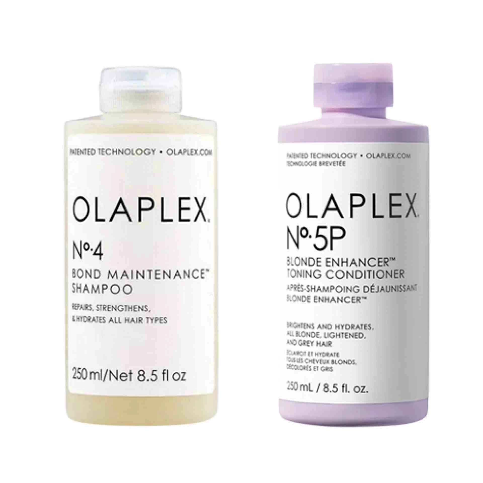 Sofest Blonde Maintenance Kit | Pack para pelo rubio y gris: champú + acondicionador - Olaplex ®