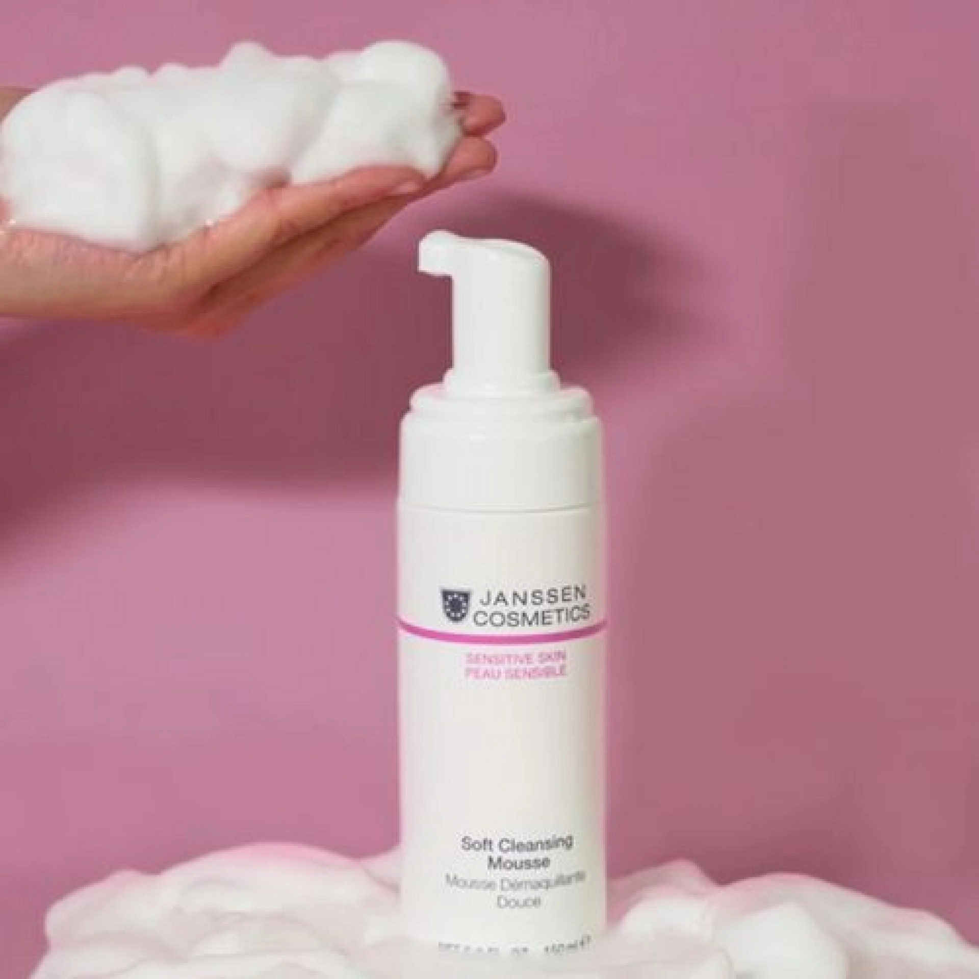 Soft Cleansing Mousse | Mousse Limpiadora Suave 150ml - Piel Sensible - Janssen Cosmetics®