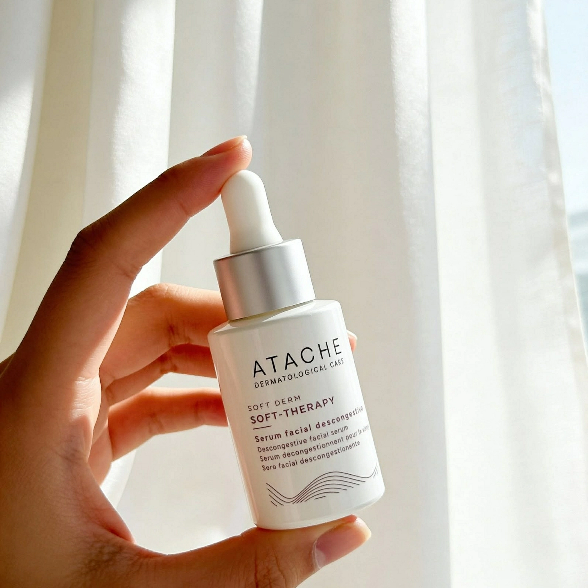 Soft-Therapy  | Serum facial para piel sensible 30 ml - Soft Derm - Atache ®
