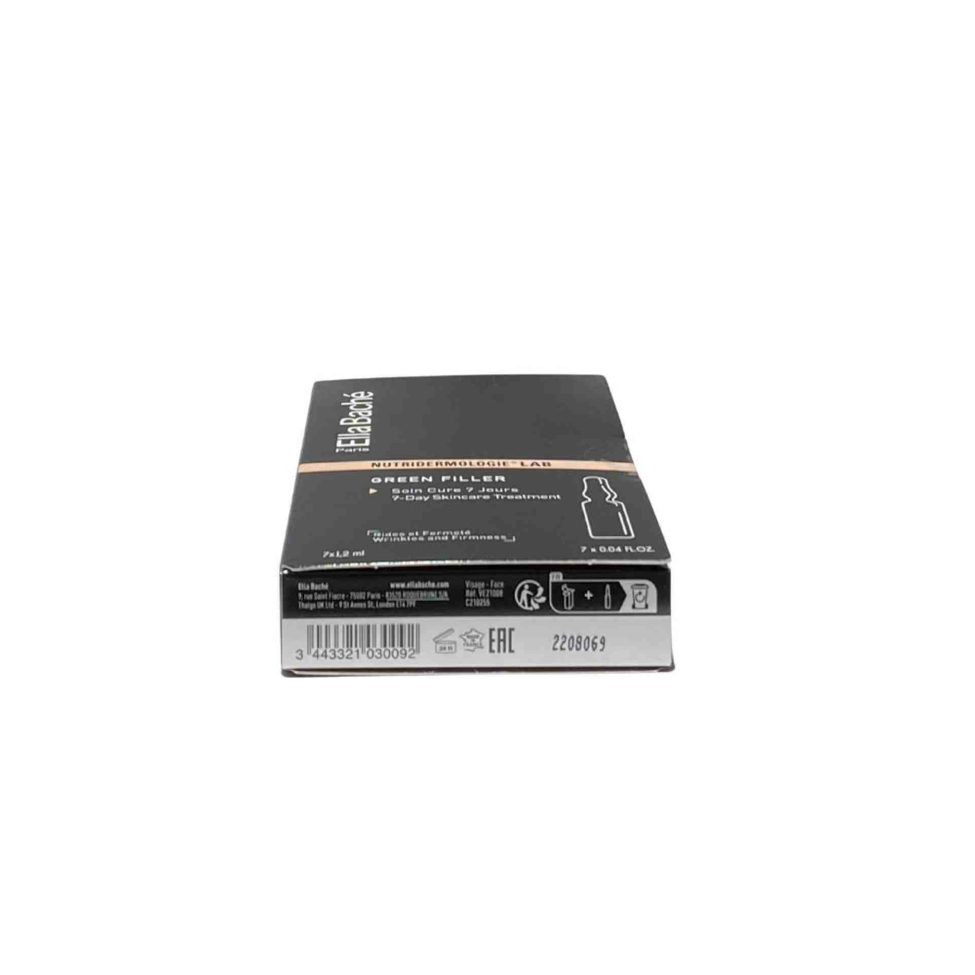 Soin Cure 7 Jours | Ampollas Rellenadoras de Arrugas 7 x 1,2 ml - Green Filler - Ella Baché ®