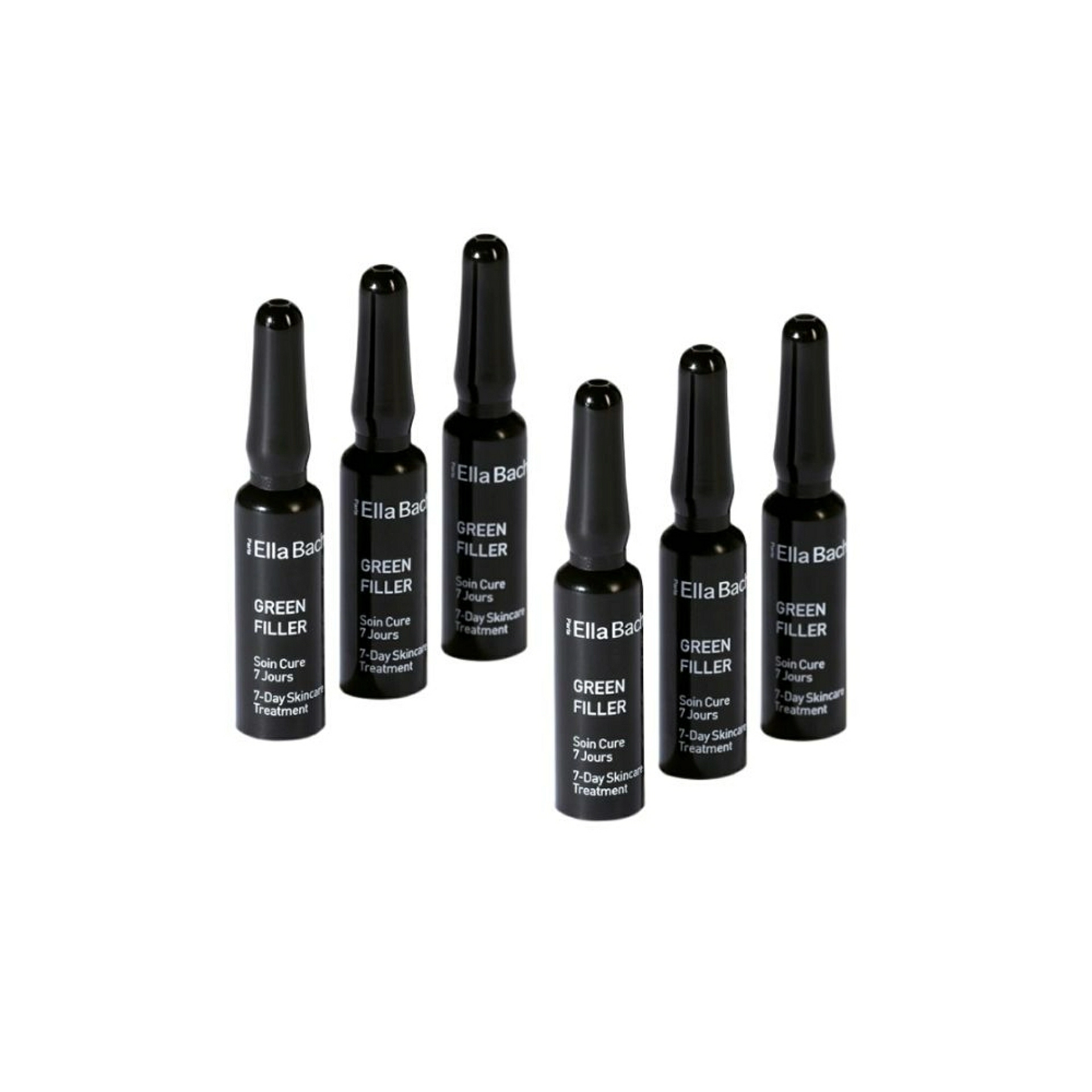 Soin Cure 7 Jours | Ampollas Rellenadoras de Arrugas 7 x 1,2 ml - Green Filler - Ella Baché ®