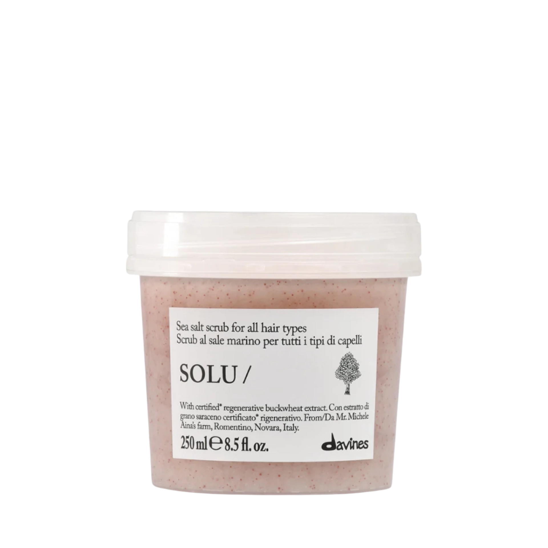 SOLU / Sea Salt Scrub | Pasta exfoliante - Essential Haircare - Davines ®