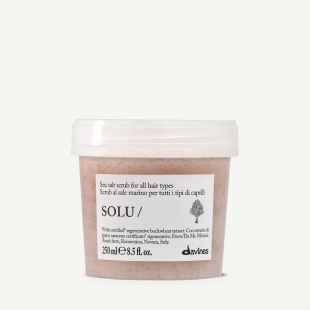 SOLU / Sea Salt Scrub | Pasta exfoliante - Essential Haircare - Davines ®