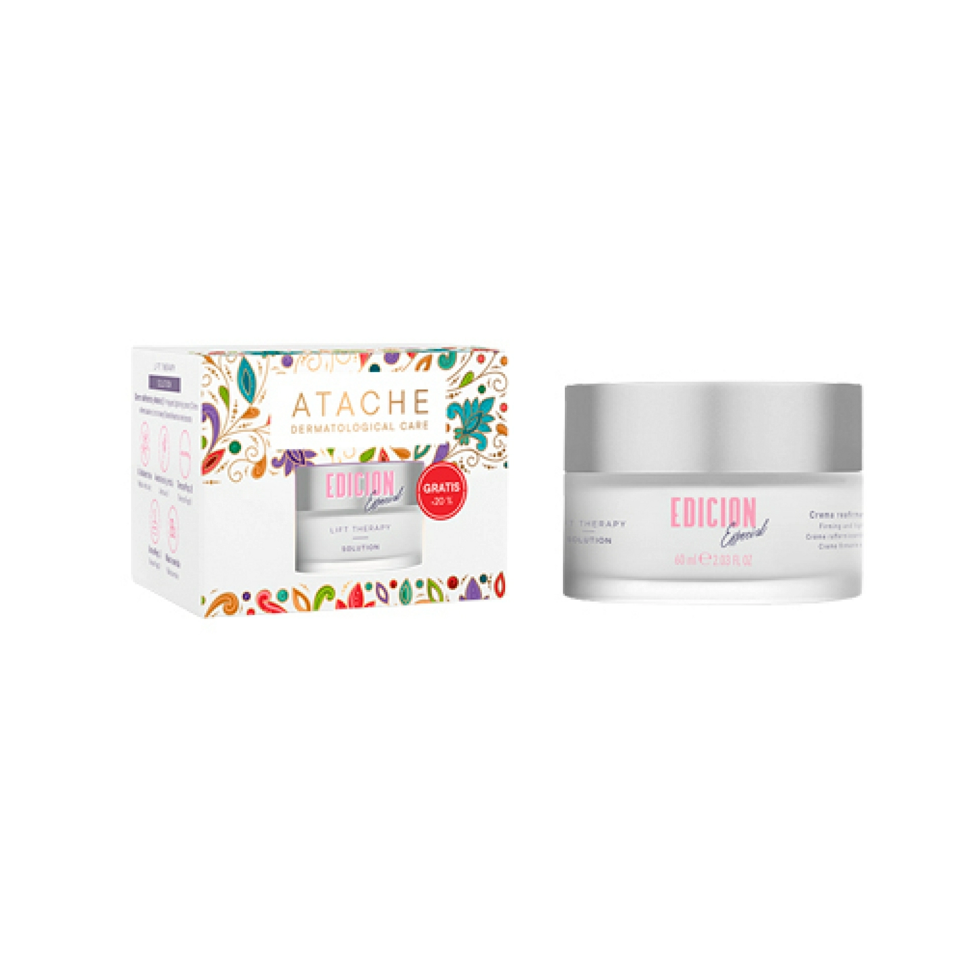 Solution - Crema Reafirmante y Tensora 60ml | Edición Limitada - Lift Therapy - Atache ®