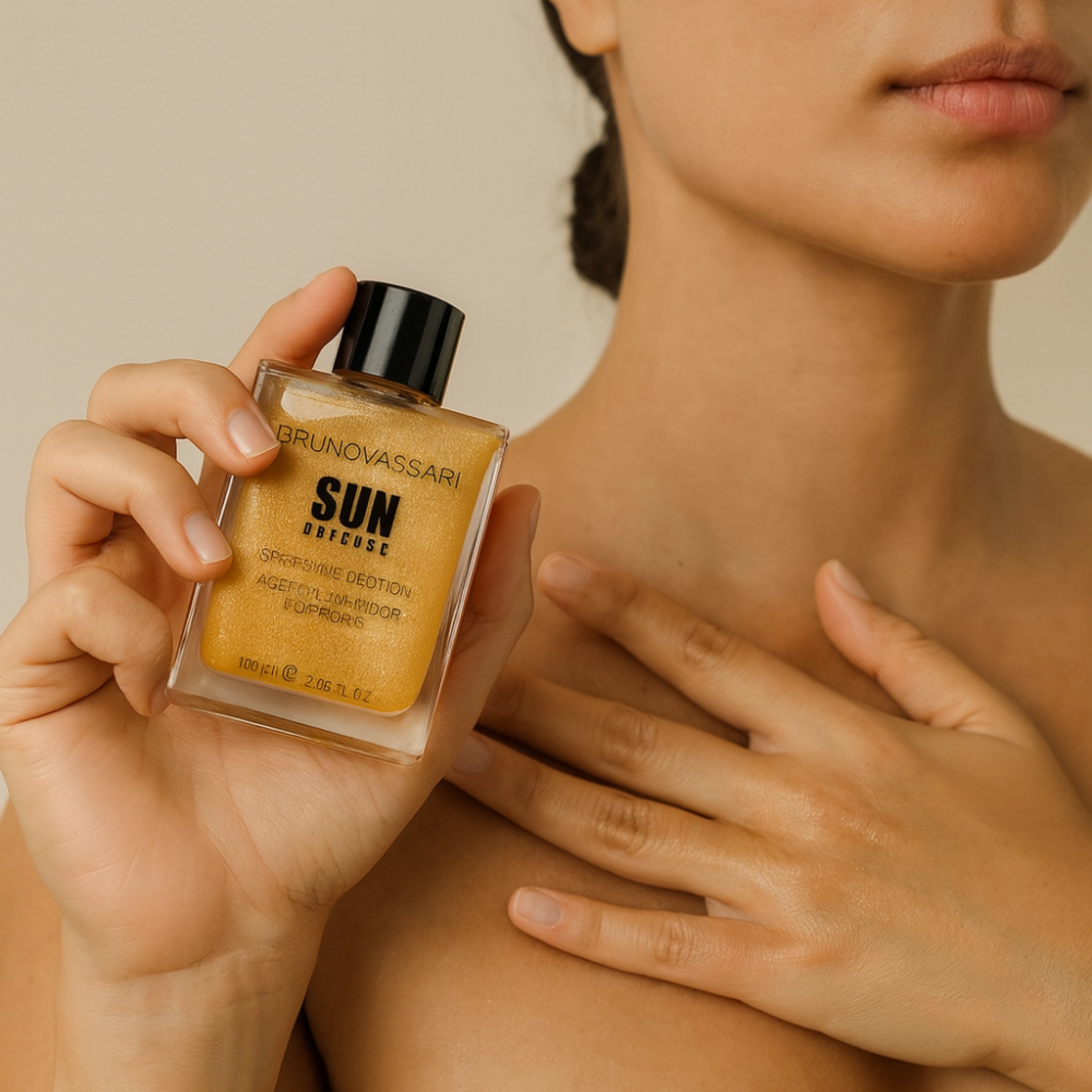 Sparkling Body Oil | Aceite iluminador corporal 100ml - Sun Defense - Bruno Vassari ®