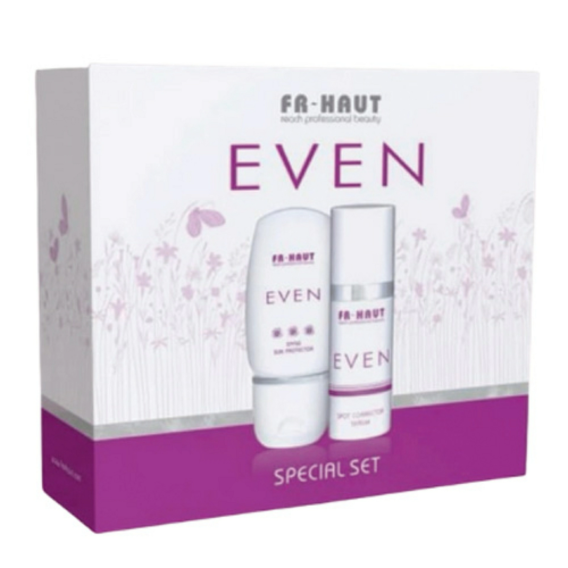 Special Set Even: Even Spot Corrector Serum 30ml + Even SPF50 Sun Protector 50ml Freihaut®