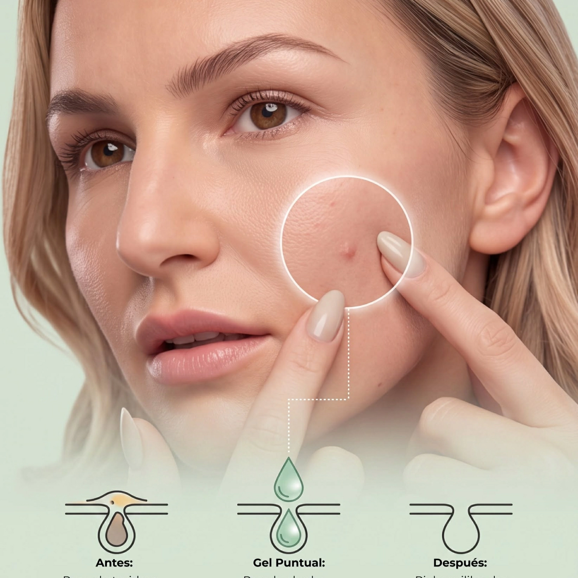 Specific Solution - Gel para imperfecciones 15 ml - Oily SK - Atache ®
