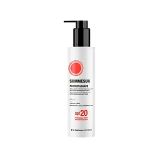 SPF20 Protect&Shape | Emulsión protectora solar con acción liporeductora 200ml - Summesun - Summecosmetics ®